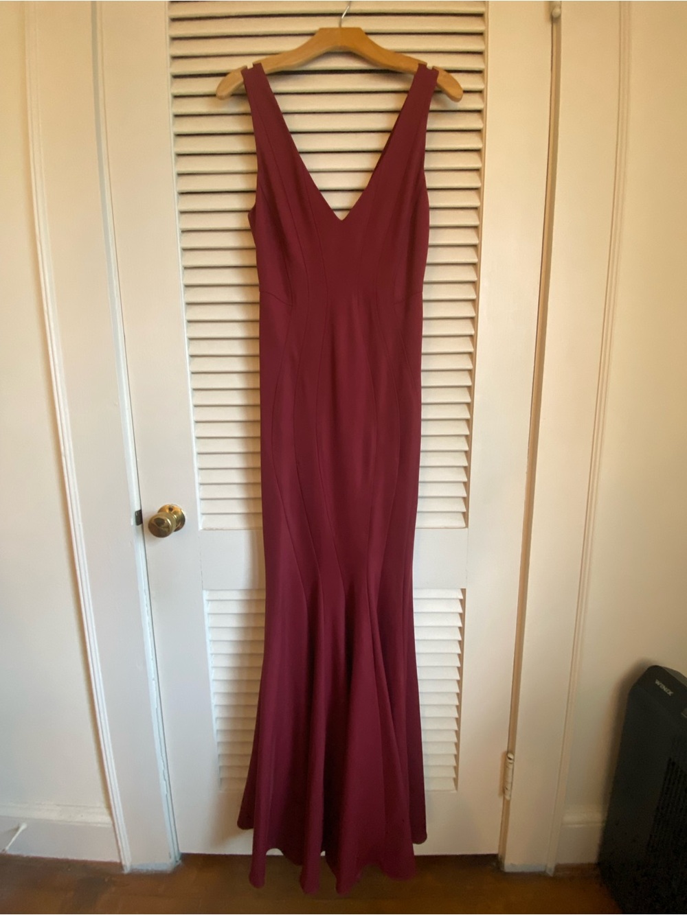 Zac Posen Dark Red/Burgendy Ronnie Gown in Size 4